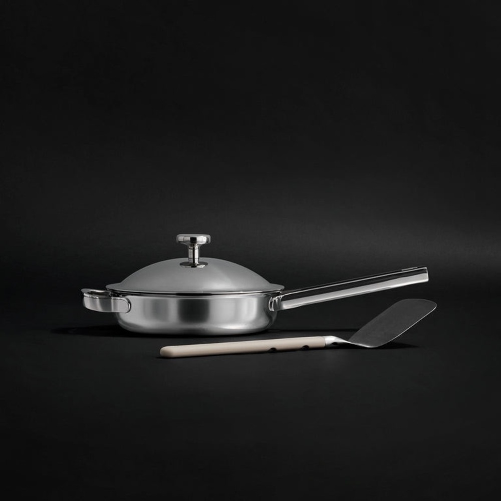 Our Place Large Titanium Pan in Chrome